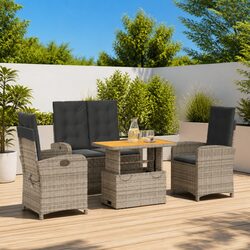 Enhance Your Outdoor Space with a 4 Piece Dining Set