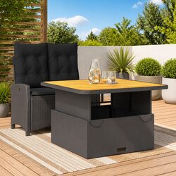Stylish 2 Piece Garden Dining Set for Outdoor Living