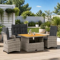Elevate Your Outdoor Space with This Garden Dining Set