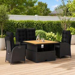 Enhance Your Outdoor Space with a 4-Piece Dining Set