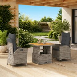 Elevate Your Outdoor Space with This 3-Piece Dining Set