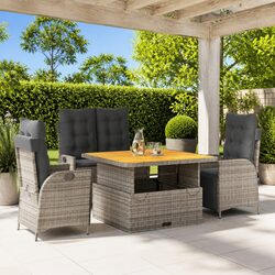 Enhance Your Outdoor Space with 4 Piece Dining Set