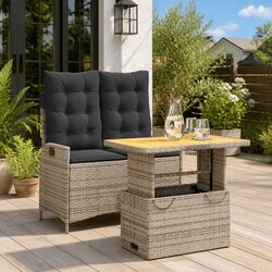 Stylish 2-Piece Outdoor Dining Set for Your Patio