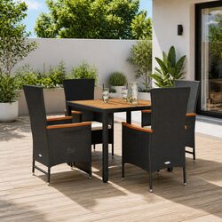 Enhance Your Outdoor Space with a 5 Piece Dining Set