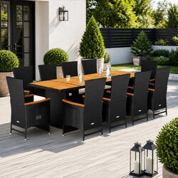 Enhance Your Outdoors with this 11 Piece Dining Set