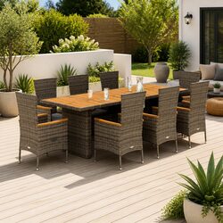 Elevate Your Outdoor Space with a 9 Piece Dining Set