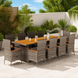 Elevate Your Outdoor Experience with This 11-Piece Dining Set