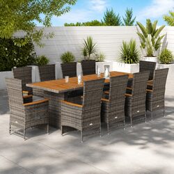 Elevate Your Patio with This 11-Piece Outdoor Dining Set