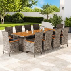Enhance Your Outdoor Space with This 11-Piece Dining Set