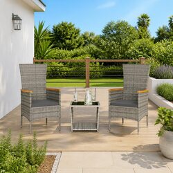 Elevate Your Outdoor Space with 3 Piece Dining Set