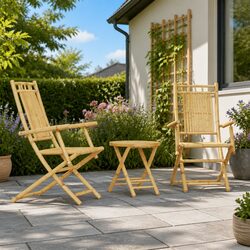 Enhance Your Outdoor Living with a 3 Piece Bistro Set