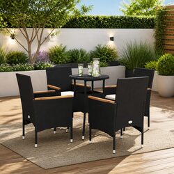 Elevate Your Outdoor Space with This 5 Piece Dining Set