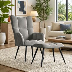 Transform Your Space with a Stylish Armchair and Stool