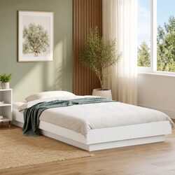 Elevate Your Bedroom with a Modern White Bed Frame