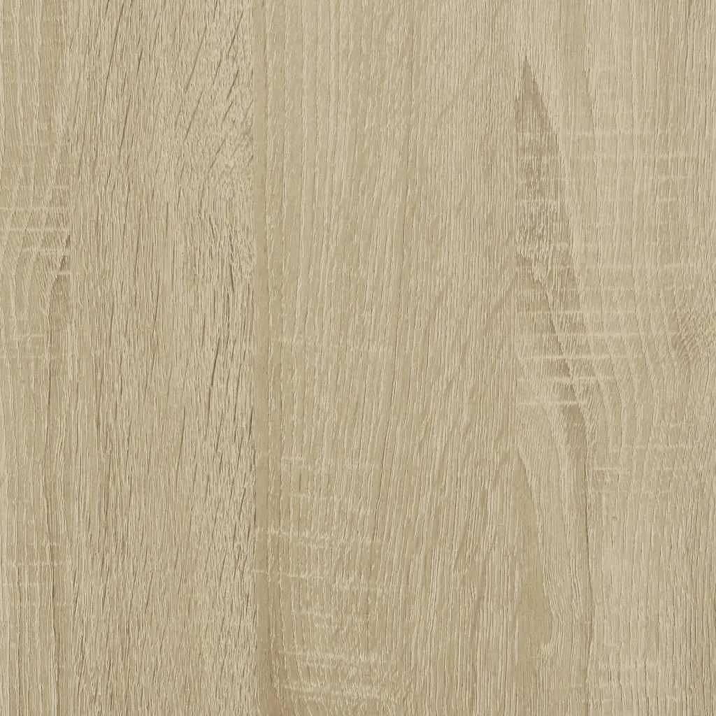 Tall Storage Cabinet Engineered Wood Brown Multiple Compartments