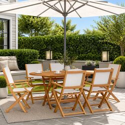 Transform Your Patio with This 7 Piece Garden Dining Set
