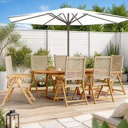 Enhance Your Outdoor Space with a 7 Piece Dining Set