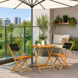 Elevate Your Outdoor Space with this 3 Piece Bistro Set