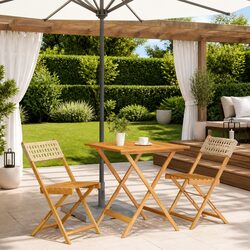 Enhance Your Outdoor Space with Our 3-Piece Bistro Set
