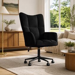 Elegant Black Velvet Chair to Enhance Your Living Space