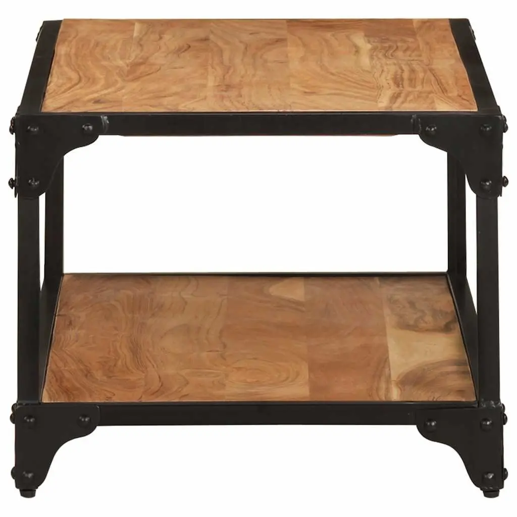 Solid Acacia Wood Coffee Table 90x45x35cm Brown Vintage Living Room Furniture