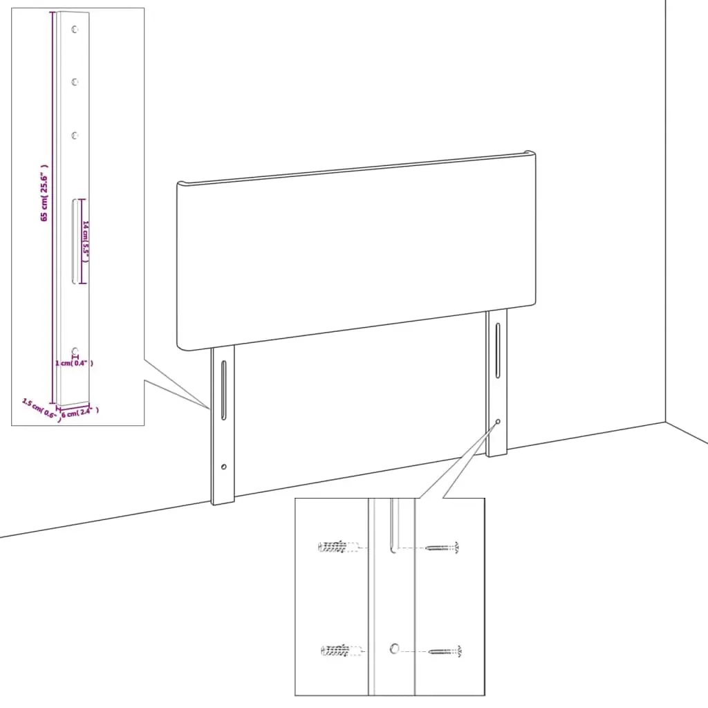 Queen Bed Frame 152x203 cm Grey Fabric Adjustable Height