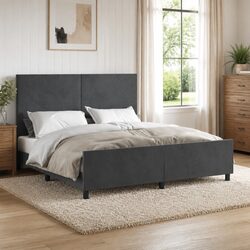 Elevate Your Bedroom with a Velvet Queen Bed Frame