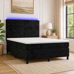 Enhance Your Bedroom with a Velvet Box Spring Bed