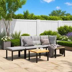 Enhance Your Outdoor Space with a Comfortable Garden Bench Set