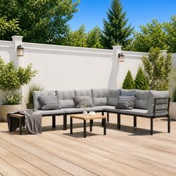Enhance Your Outdoor Oasis with This 5-Piece Garden Bench Set