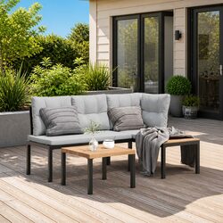 Elevate Your Outdoor Living with Our 3-Piece Bench Set
