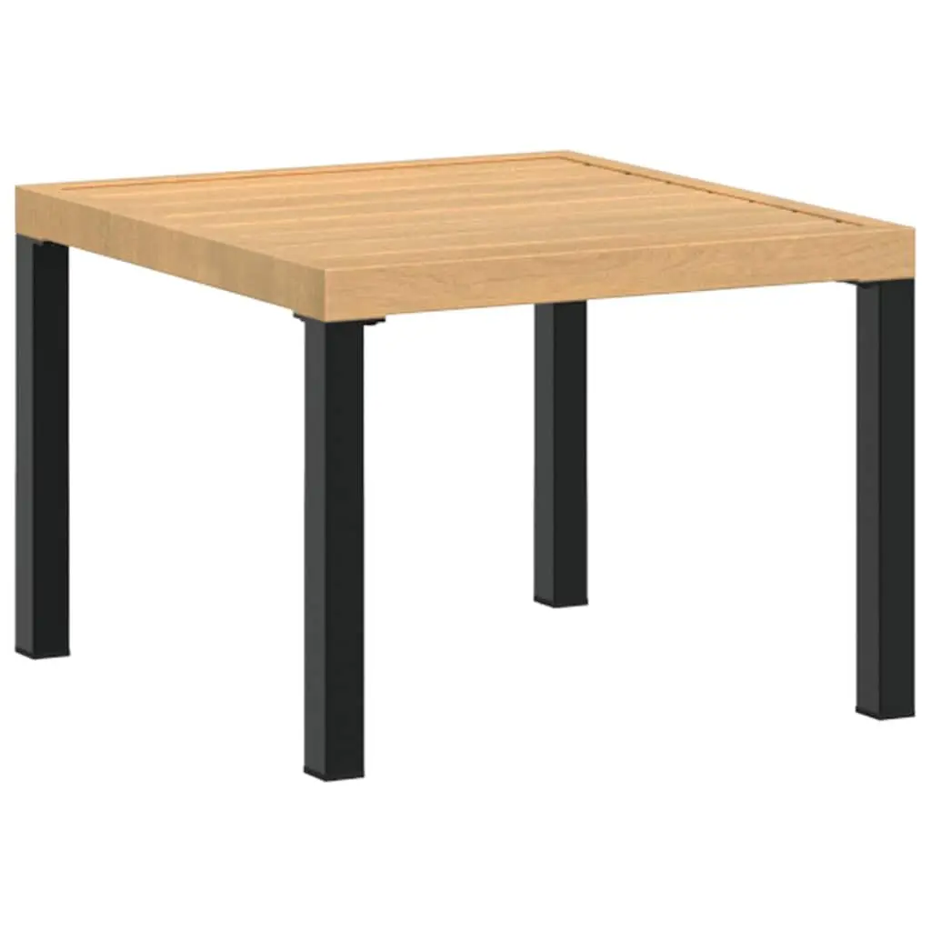 Garden Bench Set 3 Piece Outdoor Furniture with Cushions Black