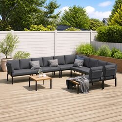 Enhance Your Outdoor Space with 7 Piece Sofa Set