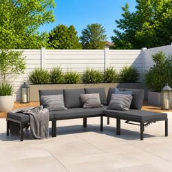 Enhance Your Outdoor Space with This 4-Piece Sofa Set