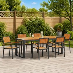 Enhance Your Outdoor Space with a 7-Piece Dining Set
