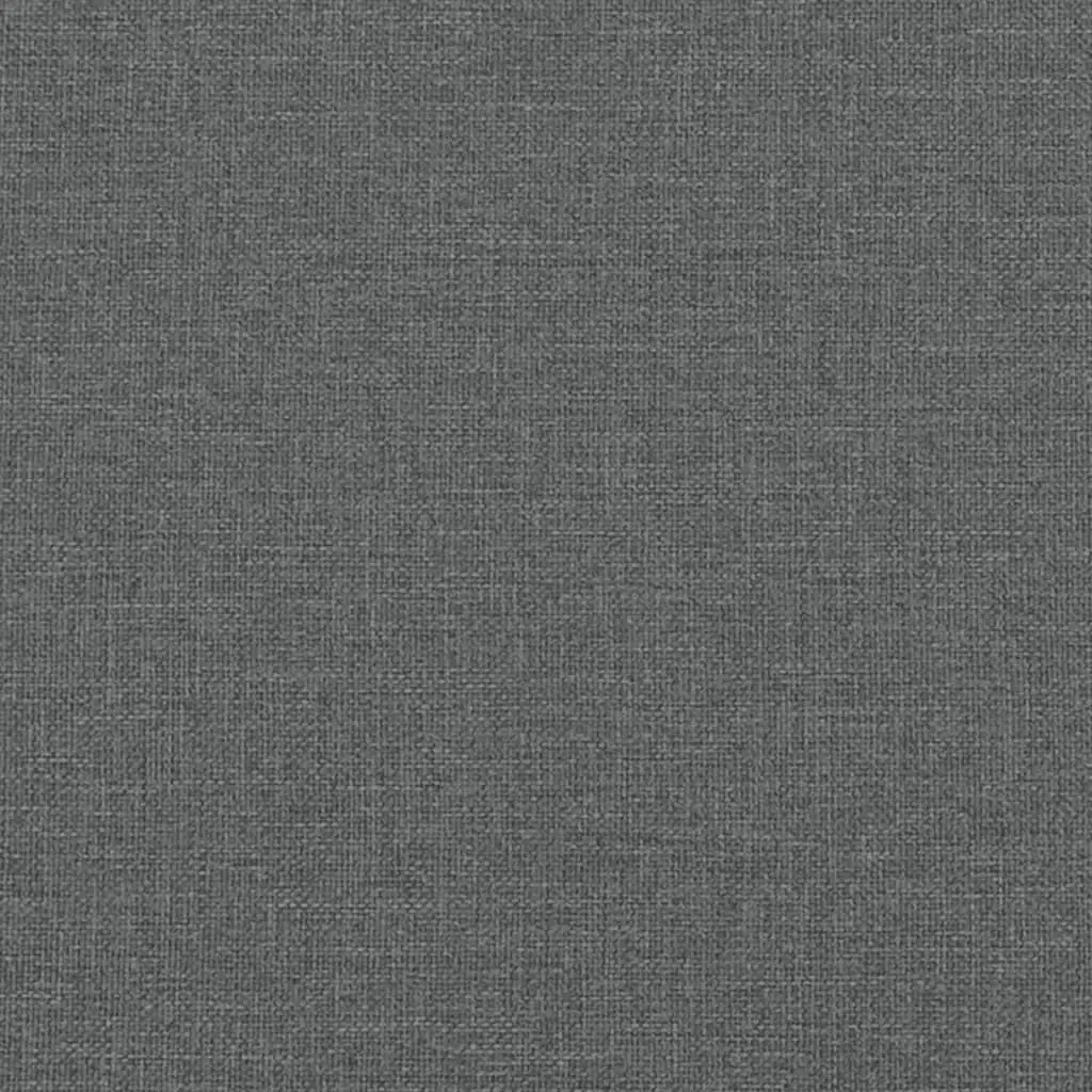 Bed Frame 90x190 cm Grey Fabric Slatted Base