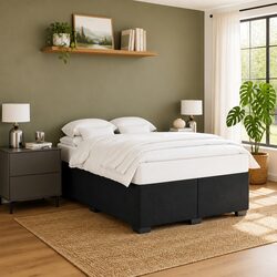 Transform Your Bedroom with a Luxurious Black Velvet Bed Frame