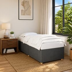 Enhance Your Bedroom with a Grey Fabric Bed Frame