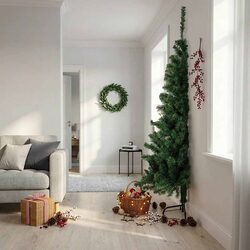 Elevate Your Holiday Decor with a 240cm Wall-Mount Tree