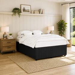 Enhance Your Bedroom with a Black Velvet Double Bed Frame