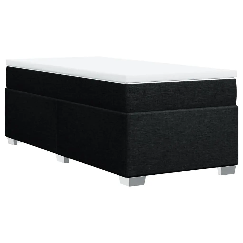 Box Spring Bed King Single Pocket Spring Mattress Fabric Upholstered Frame