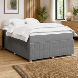 Transform Your Bedroom with Our Queen Box Spring Bed