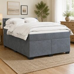 Elevate Your Bedroom with a Queen Size Velvet Pocket Sprung Bed