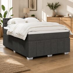 Stylish Queen Bed with Pocket Spring Mattress for Modern Spaces