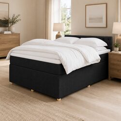 Elevate Your Bedroom with a Queen Box Spring Bed