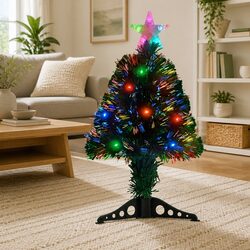 Green Artificial Christmas Tree 64cm with LED Star Top