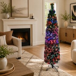 Enhance Your Holiday Space with a 180cm Slim Christmas Tree