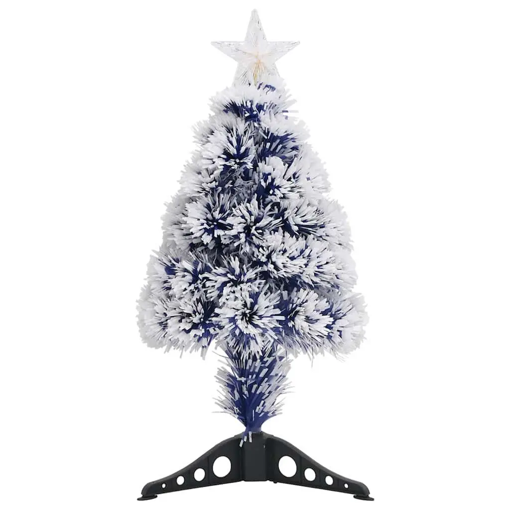 Artificial Christmas Tree 64cm Pre-lit Dual LED and Fibre Optic White