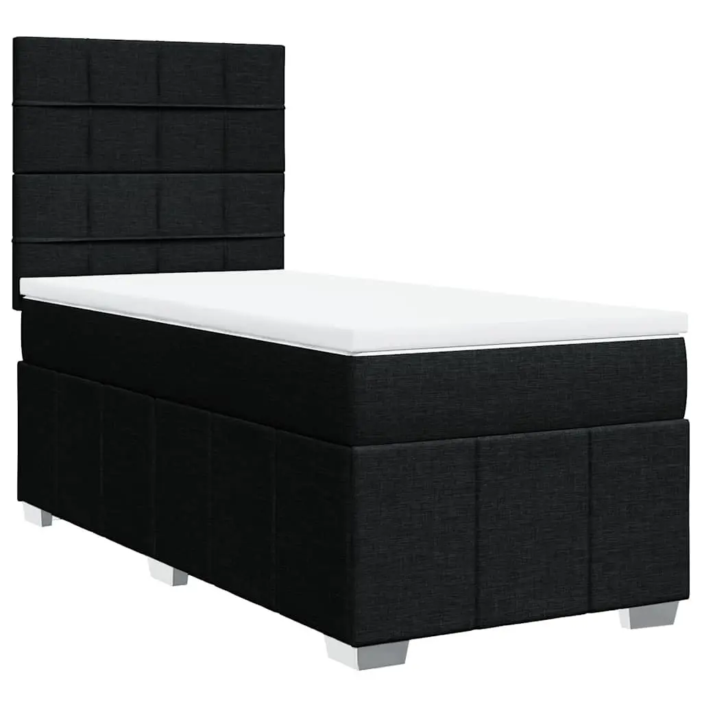 Box Spring Bed King Single Pocket Spring Mattress Height-Adjustable Headboard