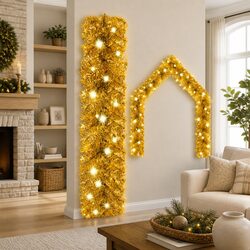 Transform Your Space with a 10m Gold LED Christmas Garland